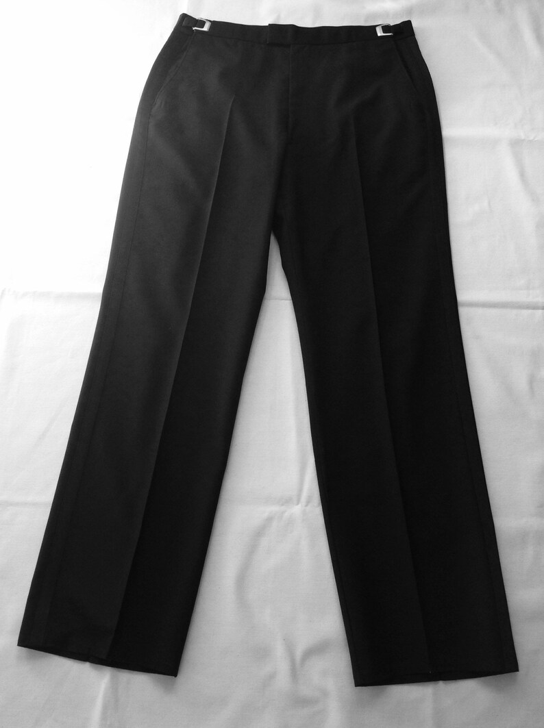 black tuxedo pants