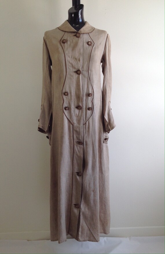 Rare 1900-09 Automobile Duster, Edwardian Antique