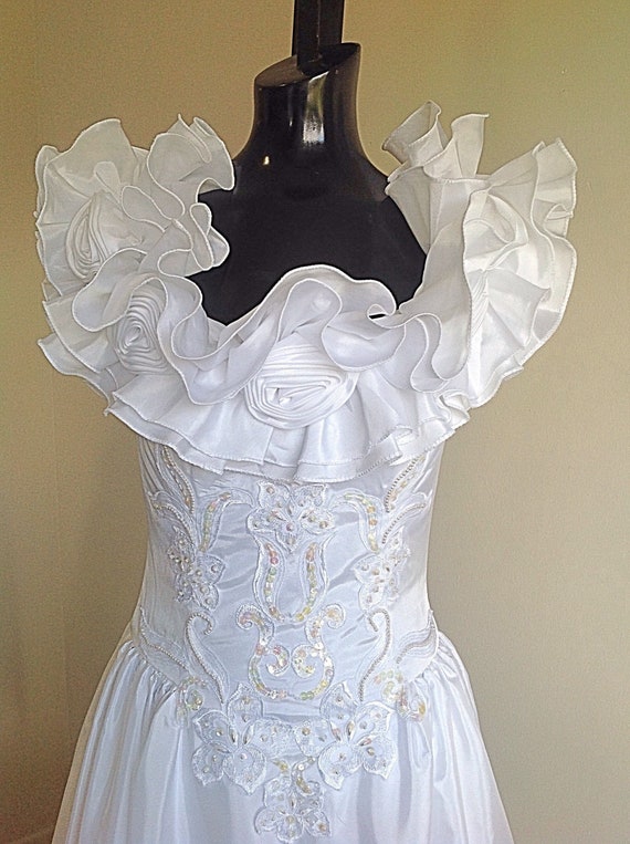 Vintage Alfred Angelo Wedding Dress - Gem