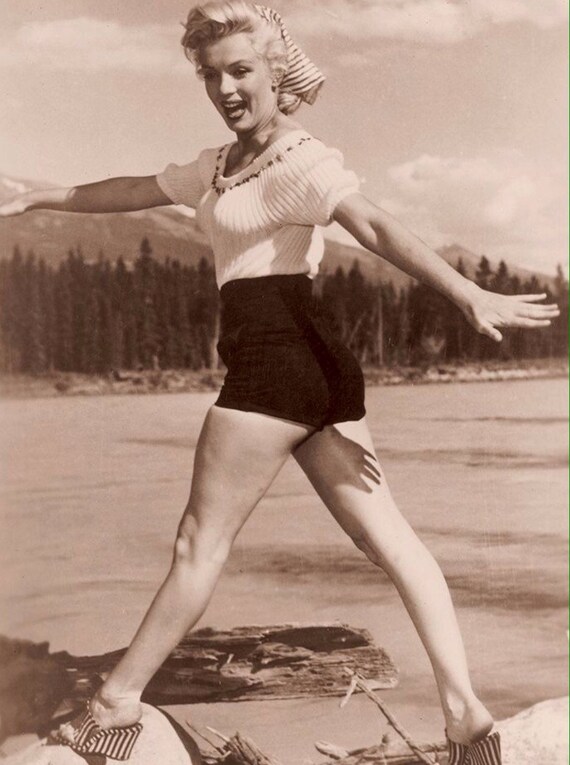 Black Medium wheight Cotton Shorts, Pinup Shorts,