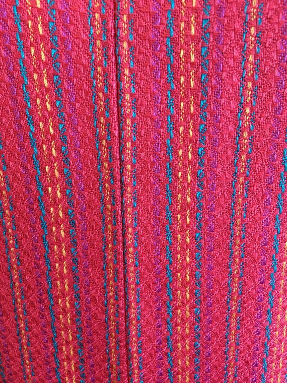 Vintage pink knit Kaftan, sleeveless vintage dress - image 4