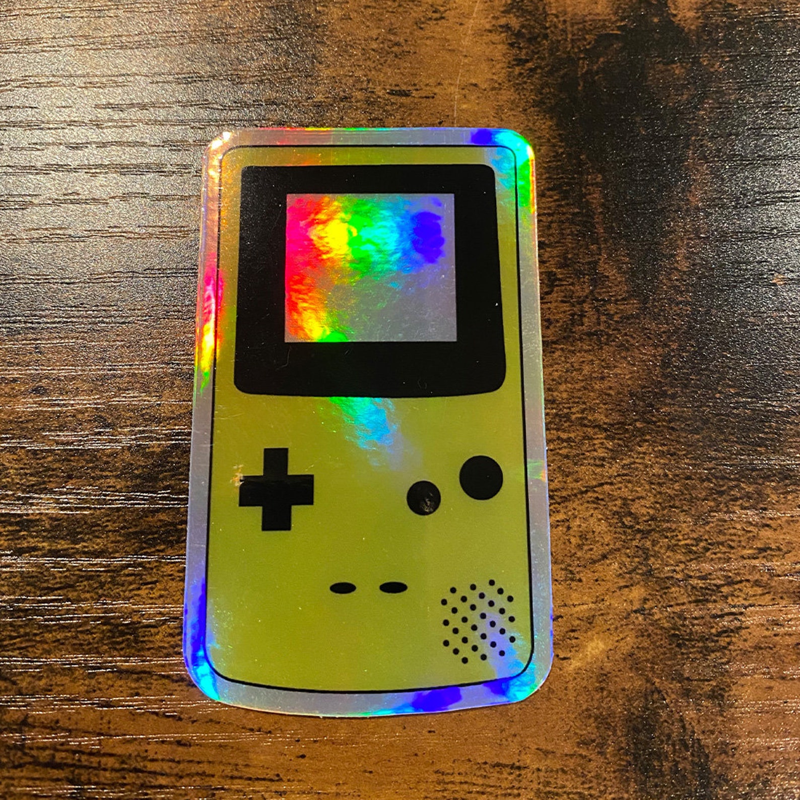 Gameboy Sticker/Gameboy Holographic Sticker/90s kid | Etsy