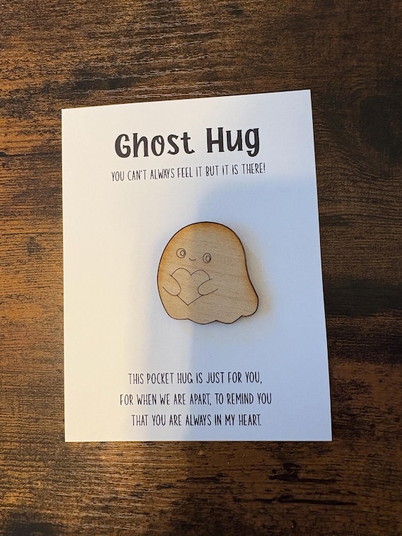 Pocket Comfort Ghosts - Niedliche Taschen-Geister Mit Ermutigungskarte 2025