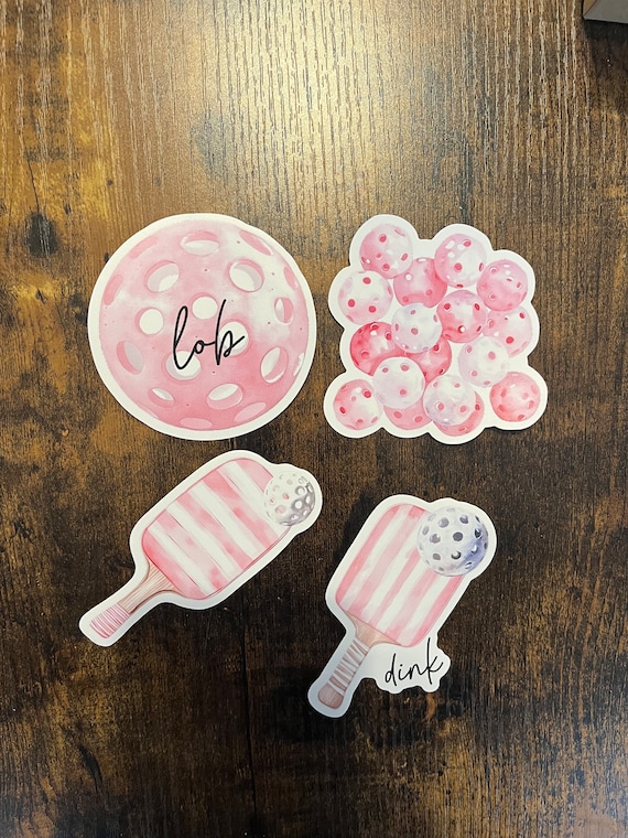 Pickleball Sticker Gift Pack Pickleball Sticker Gift Pack