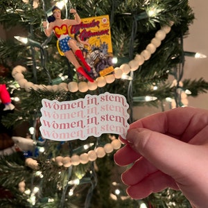 Woman in Stem-stickers - Woman Who Code-stickers - Girls Who Code-sticker - Steminist-stickers - Women in Stem-sticker - Stemsticker