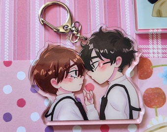 Sign BL manhwa acrylic keychain | Fanmade | Yaoi