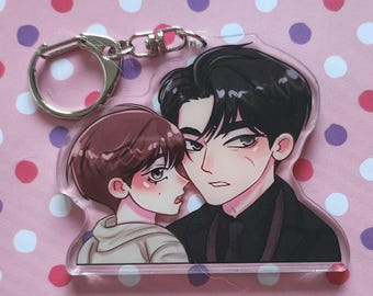 Gig of the day BL manhwa acrylic keychain | Fanmade | Yaoi
