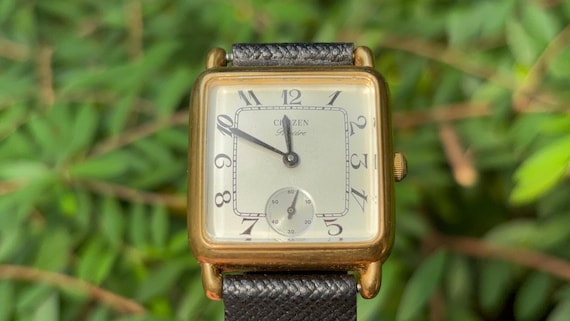 Citizen subdial Tank Shape Riviere 2040-204603Y