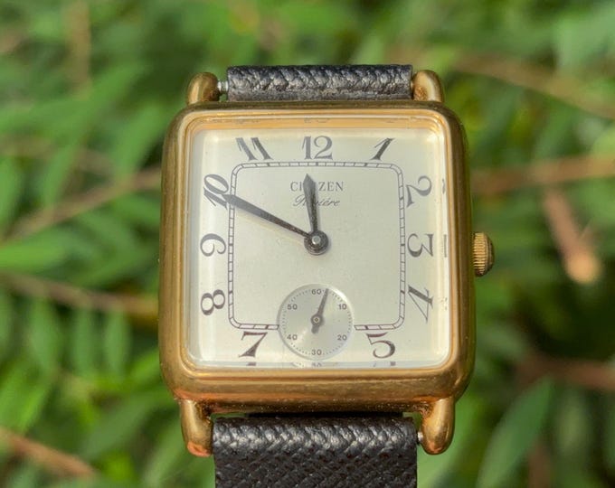 Citizen subdial Tank Shape Riviere 2040-204603Y