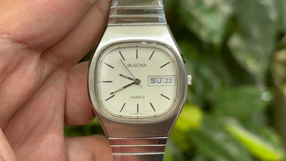 Vintage Bulova P1 White Dial for men