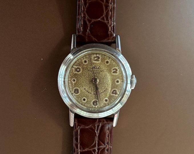 Vintage Patina Mido Multifort Mens 1940s - Manual Winding