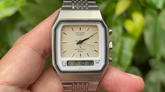 Citizen Digi Ana Japan Aging Patina