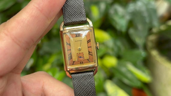 Antique Watch Clinton Manual movement