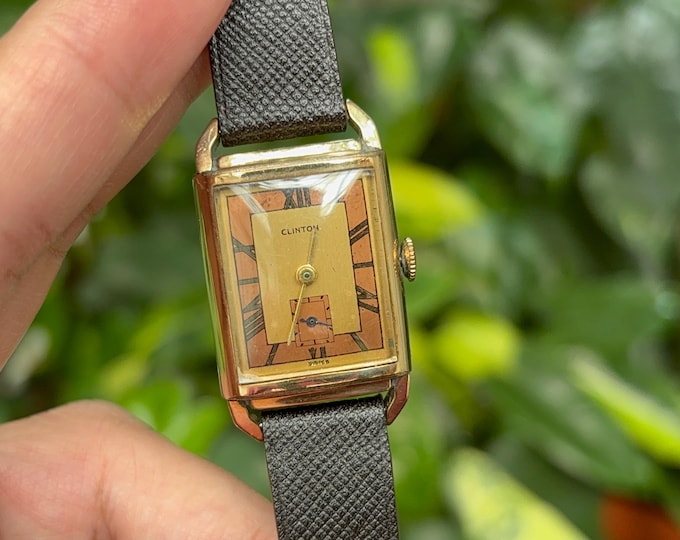 Antique Watch Clinton Manual movement