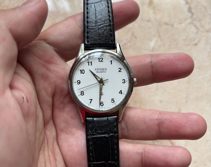 Minimalist Vintage Citizen Watch ref 1231-215613