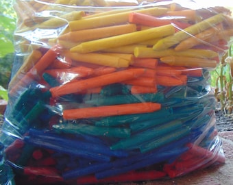1.5 pounds Bulk unwrapped crayons