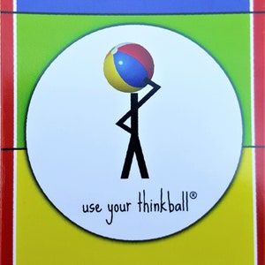 Creative Scavenger Hunt Game for Adults or Adults + Kids - Free Shipping - Use Your Thinkball -- Outdoor, Party, Family Game, Team Building