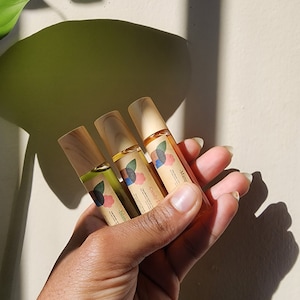 Guya&#39;s Signature Oil Rollers - Travel Sized Scent Oils - Aroumatherapy - Oil Perfume