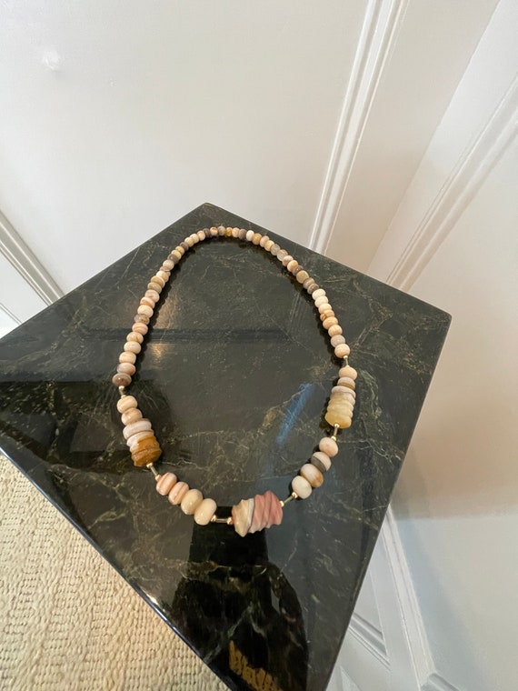 Vintage Natural Stone, Agate, Chunky Statement, Bo