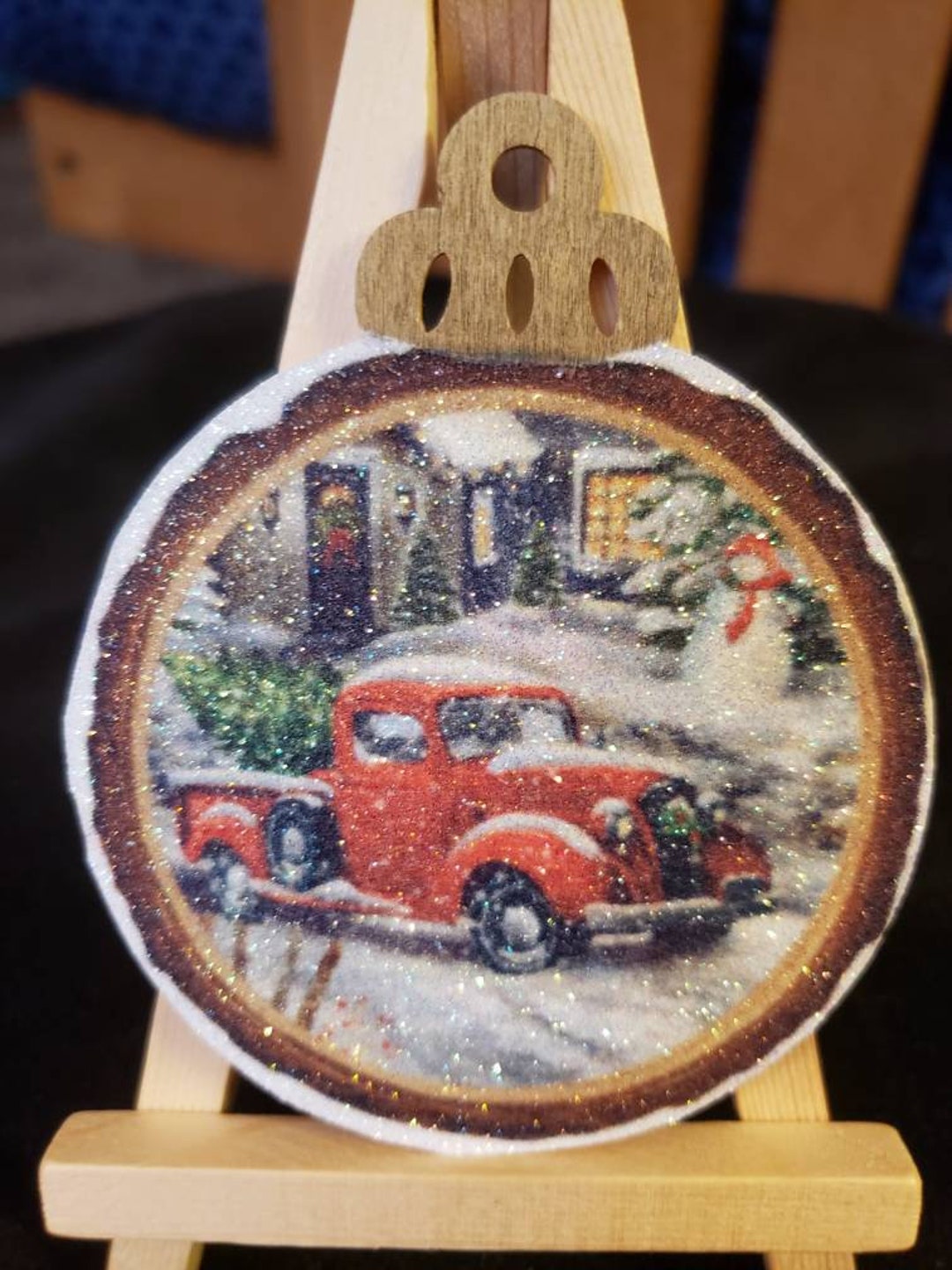 Vintage Truck Ornament Etsy