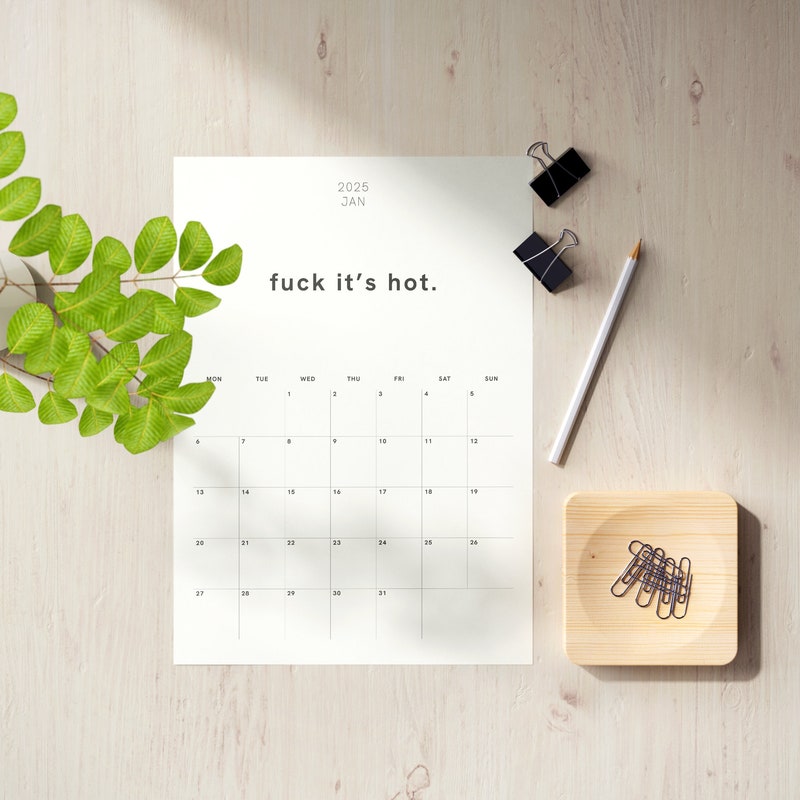 Rude 2025 Calendar Etsy UK Rude Calendar 2025 Uk