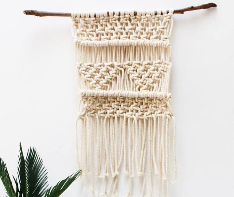 Macrame Kit Wall Hanging DIY Make Your Own Rope Etsy