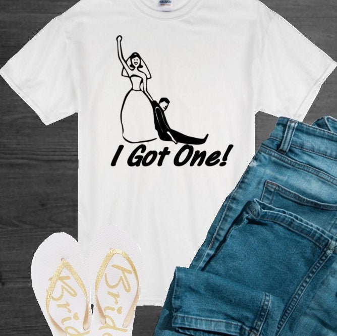 Custom Bride Shirt Funny Bride Shirt Custom Just Married Etsy