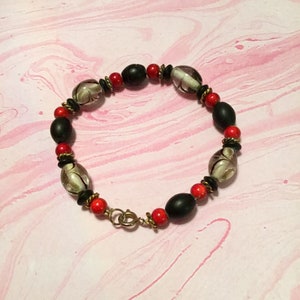 Glass Bead Bracelet