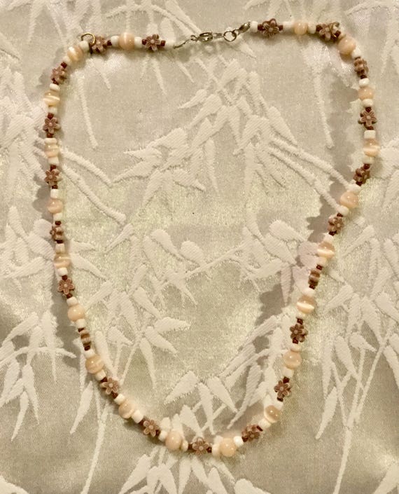 Sweet Little Beaded Necklace - image 1