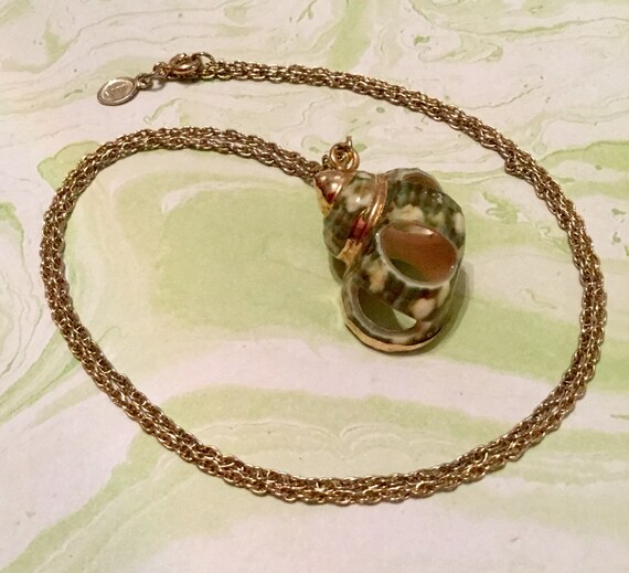 Avon Shell Pendant - image 1