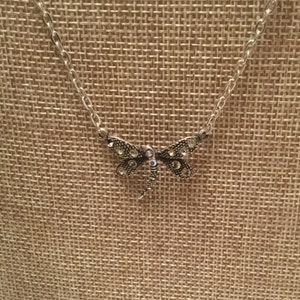 Marcasite Firefly Pendant