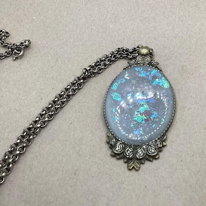 Victorian Fire Opal Pendant