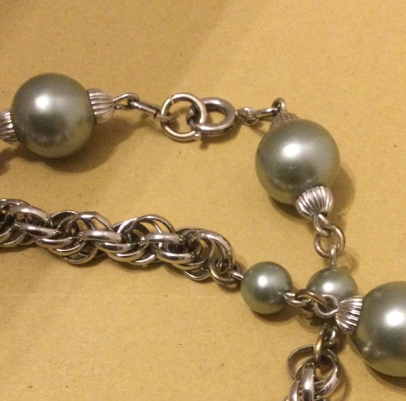Gray Pearls Necklace - image 4