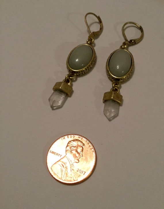 Opal & Crystal Renaissance Earrings - image 3