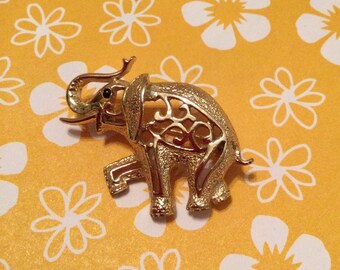 Sarah Coventry Elephant Pin