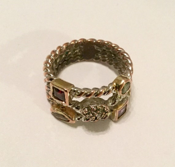 Multi Stone Ring - image 3
