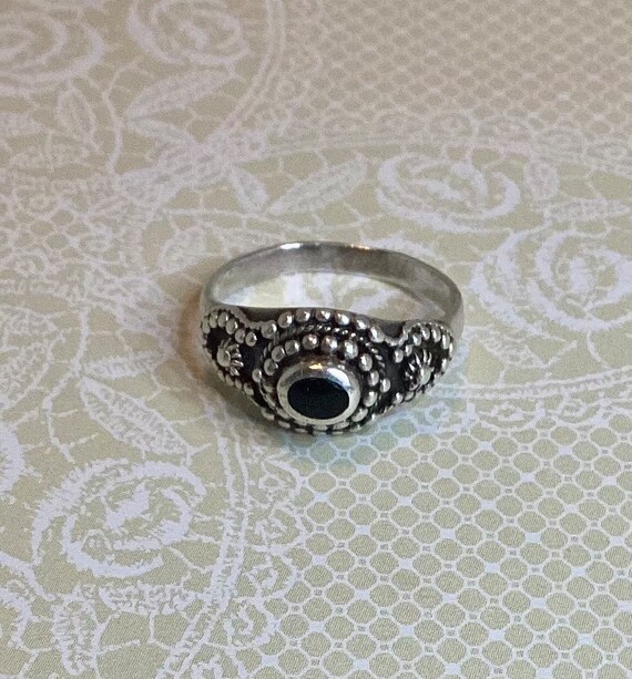 Black Onyx Ring - image 1