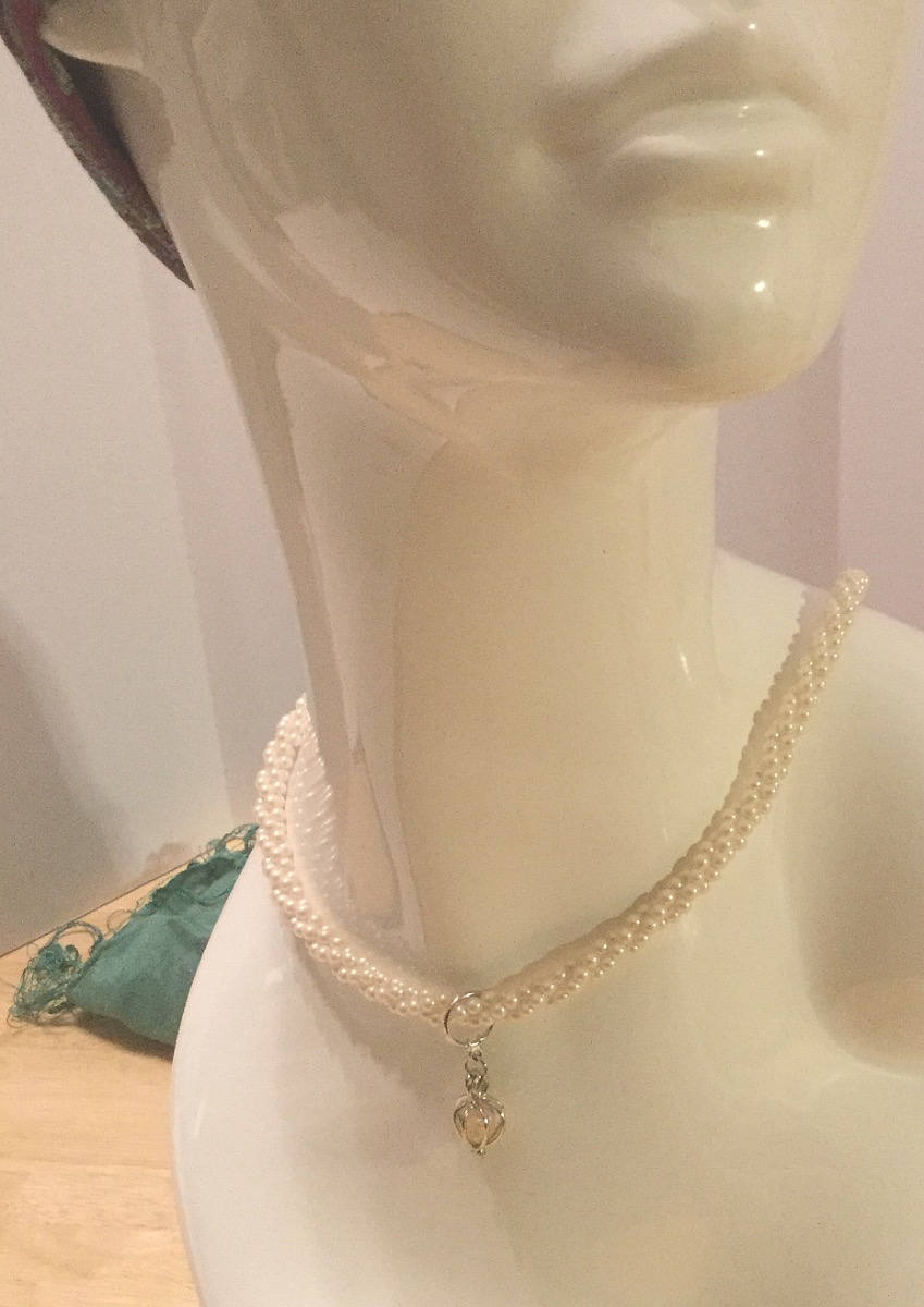 Twisted Pearl Necklace - Etsy