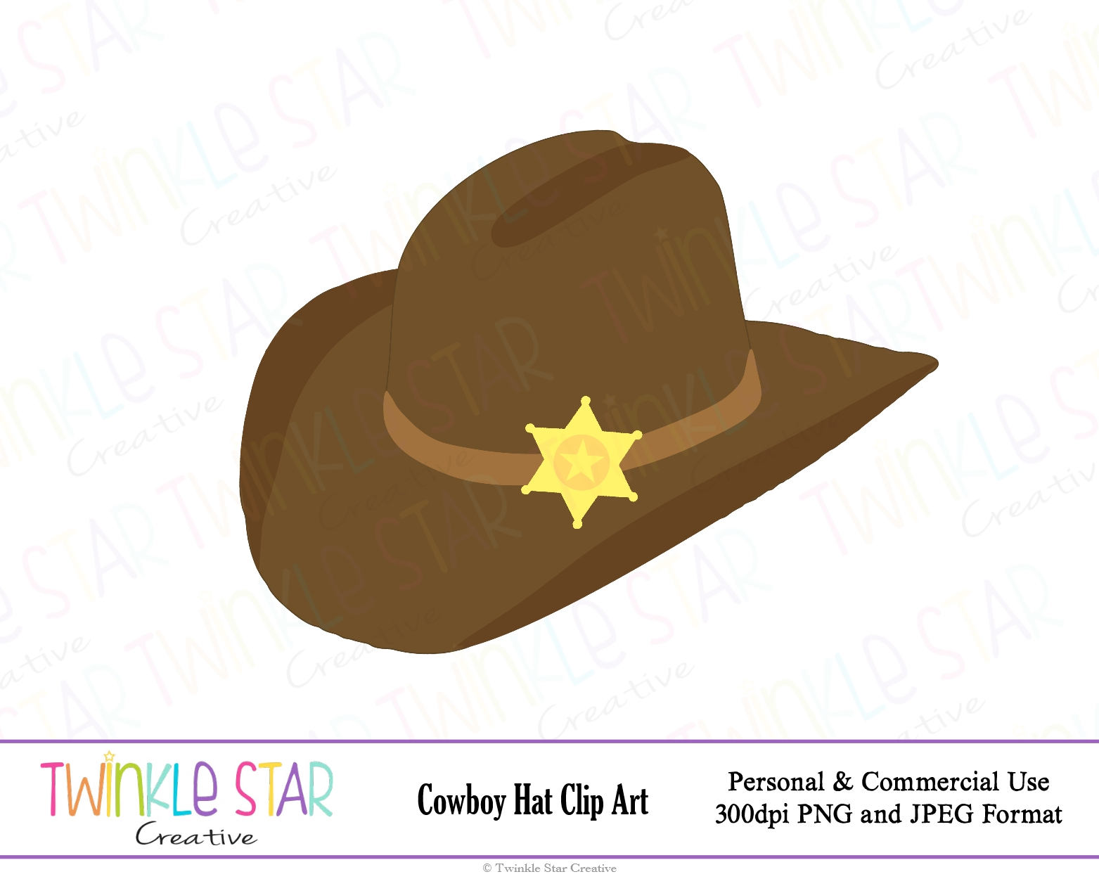 Instant Download Cowboy Hut Digitale Clipart Cowboy Party Etsy