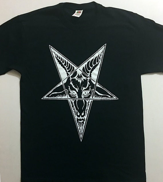 Baphomet goat t shirt Clearance