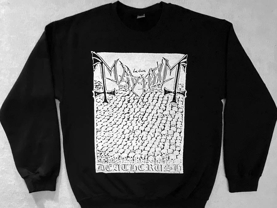 Mayhem deathcrush Black Sweatshirt 