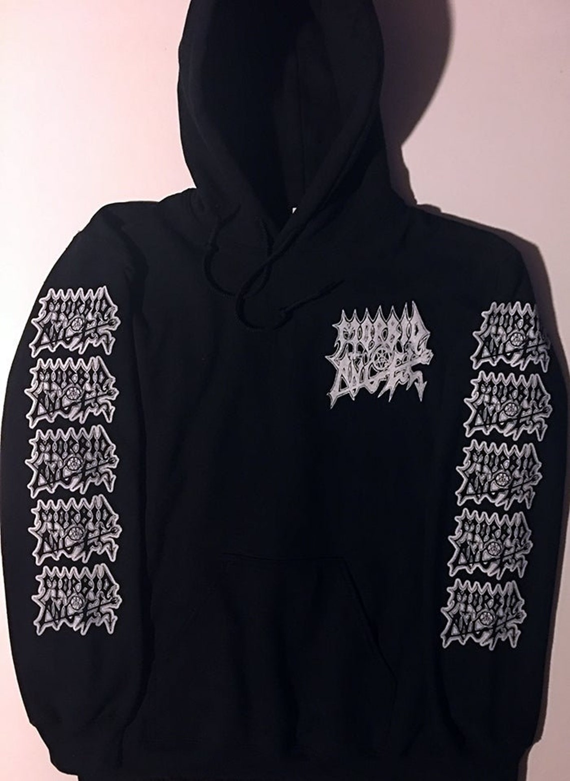 Morbid Angel Hoodie Death Metal Hooded Sweatshirt Death Black - Etsy