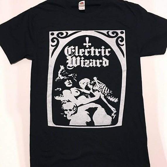 Electric Wizard T-shirt Metal Stoner Rock Black Online in - Etsy
