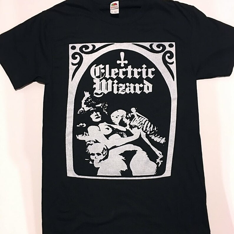 Electric Wizard T-shirt Doom Metal Stoner Rock Black - Etsy
