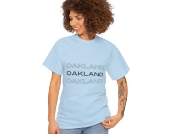 Unisex Oakland T-Shirt In Multiple Colors