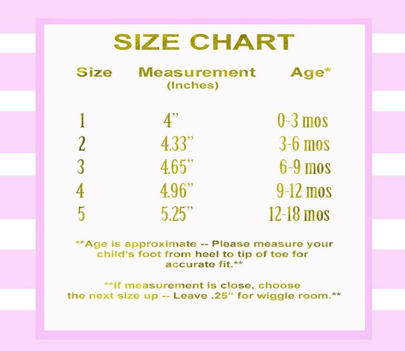 Crown And Ivy Baby Size Chart