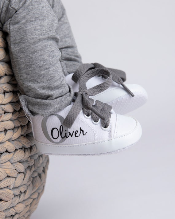 baby boy grey shoes