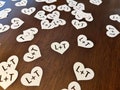 Personalized Initial Confetti, Bridal Shower Decor, Engagement Party, Bachelorette Party Decoration, Wedding Confetti