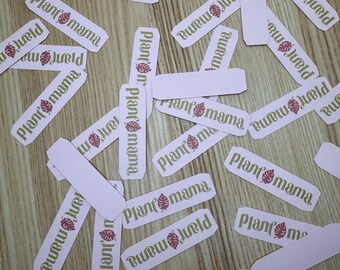 Plant Mama Confetti, Plant Theme Baby Shower Decoration, 100 Pieces