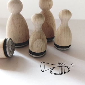 Mini stamp trumpet